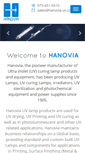 Mobile Screenshot of hanovia-uv.com